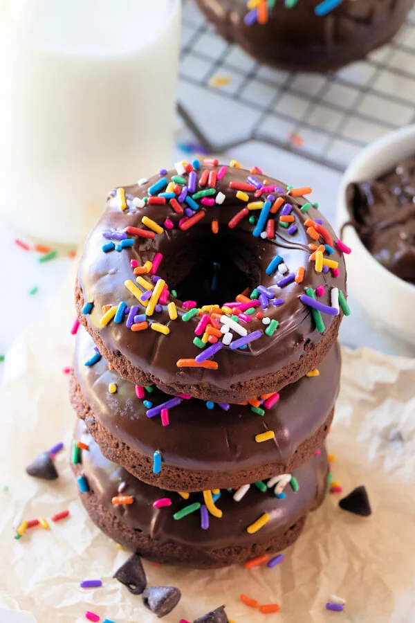 Chocolate Drizzle Donut (Single,Double,Triple)